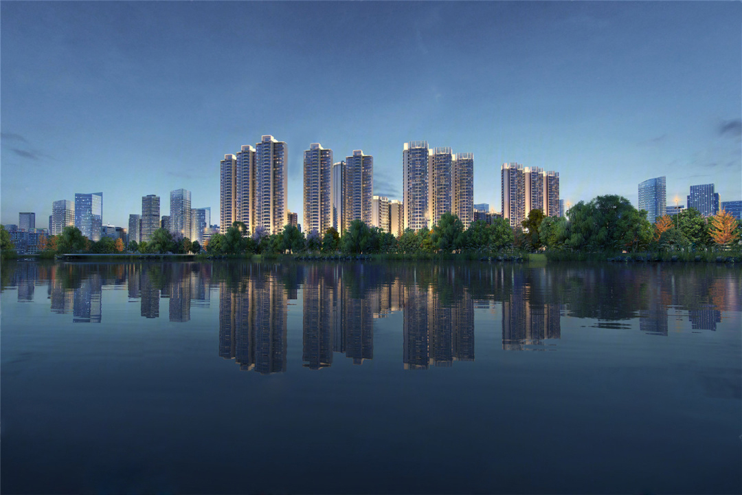 越秀天悦云湖效果图